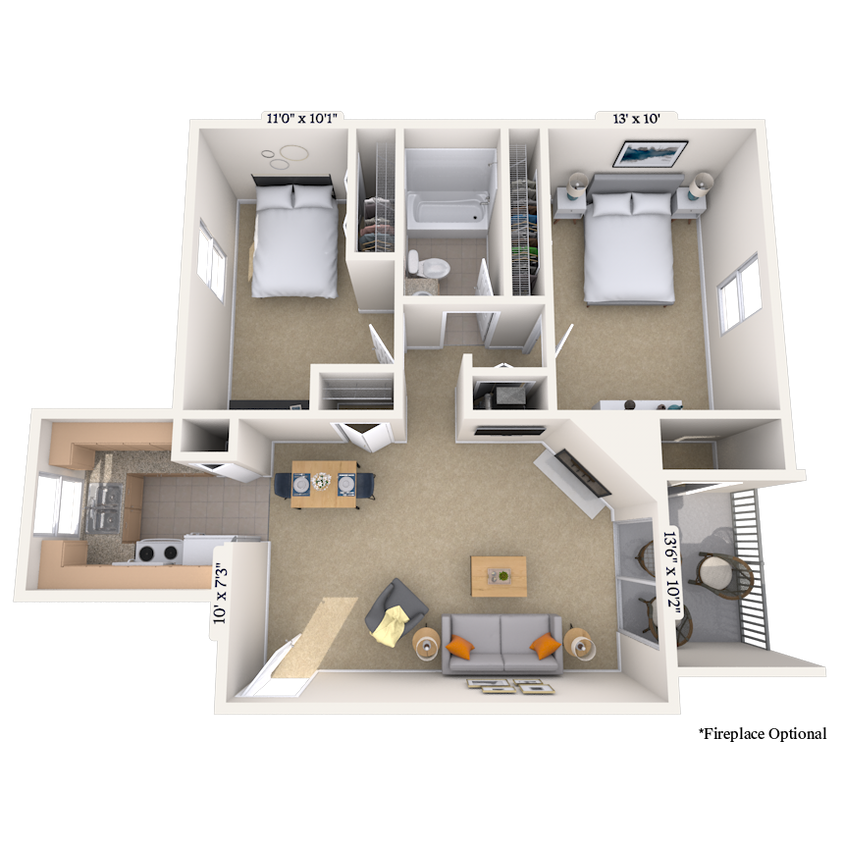Floor Plan - The Willow