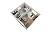 1 Bed Renovated