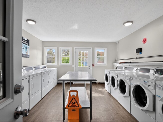 Welcome to The Flats at Talcott, an Eagle Rock Community, where convenience meets comfort. Our on-site laundry facilities offer a clean and modern space for all your laundry needs. Visit us today to see your new home!