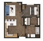 1x1 Floorplan