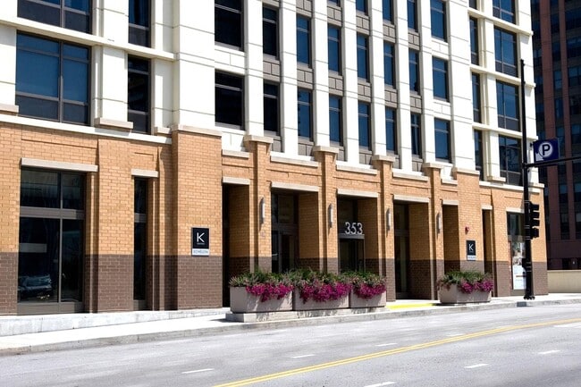 Echelon building entrance