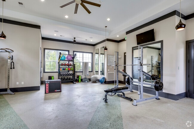 Ultramodern Fitness Center with Yoga Studio