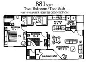 2BR/2BA