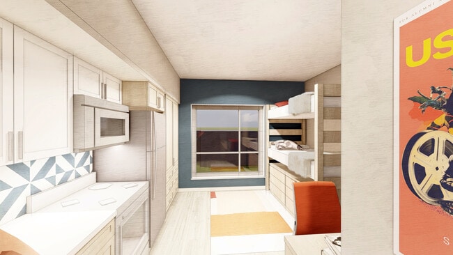 studio apartment - Jefferson Flats Apartments