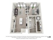 Plano de planta A2 The Bowen