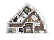 McKenzie - D - 2 Beds - 2 Baths - 1041 Sq. ft.