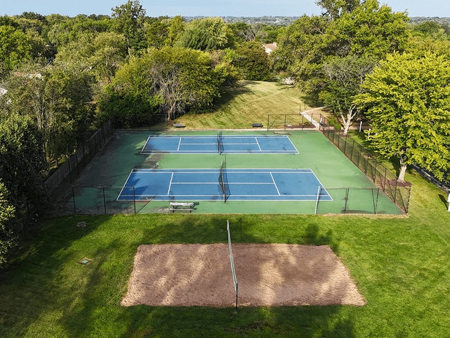 Private Tennis and Volleyball Courts