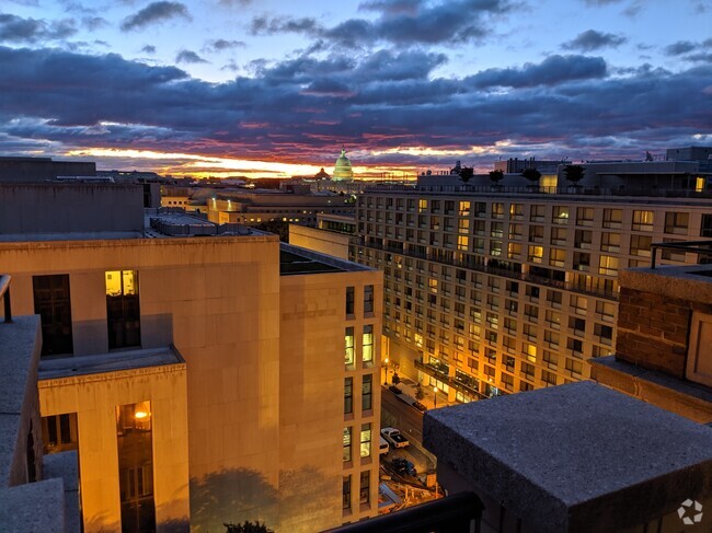 Sunrise from your terrace - 601 Pennsylvania Ave NW Unit 1404N Rental