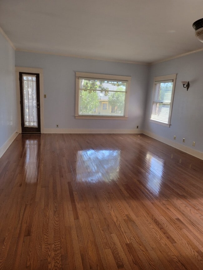 Livingroom and front balcony door