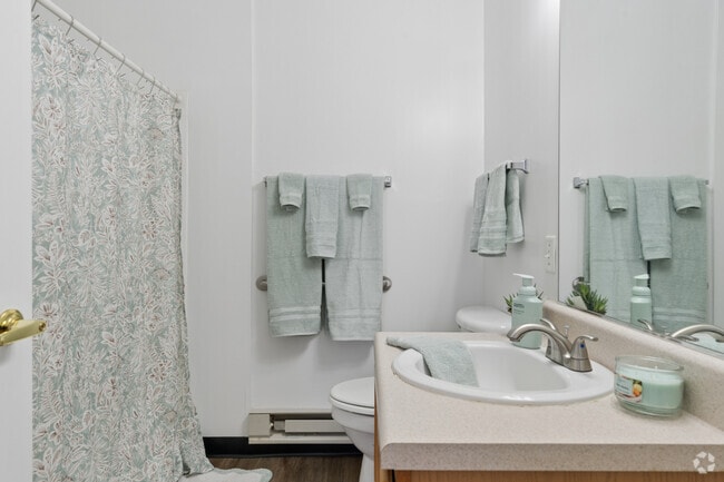 2BR, 2BA - 711SF - Primary Bathroom