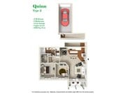 Quinn2 - Two Bedroom One Bath on Upper Floor