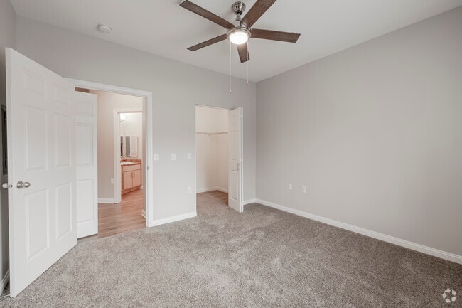 The Birch - Primary Bedroom *1BR, 1BA - 903SF - Bedroom - Woodland Apartments