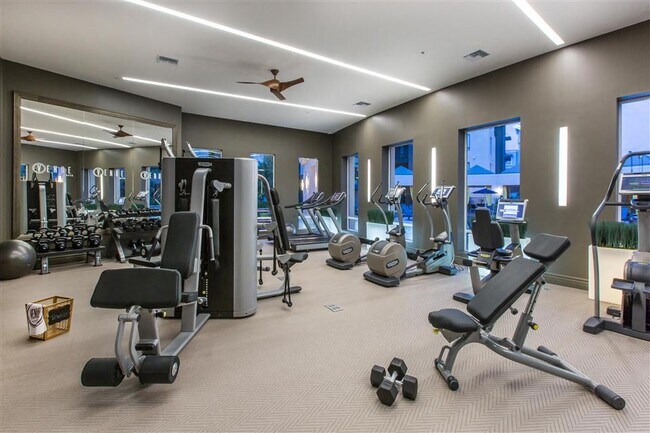 Pulse, our 24 hour fitness center, gives you a variety of workout options