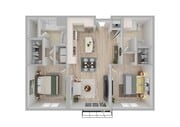 2 Bedroom | 2 Bath | 1141 SF