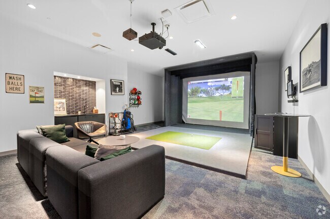 Simulador de golf - Sienna at the Thompson