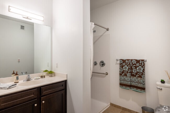 Model Unit - 1BR, 1BA - 664SF