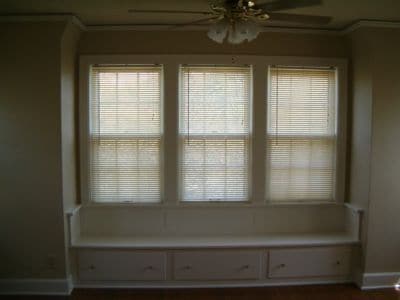 Sun room off the living room