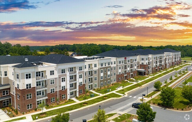 Aerial View of Album Huntersville - Album Huntersville 55+ Active Adult Apartm... Rental