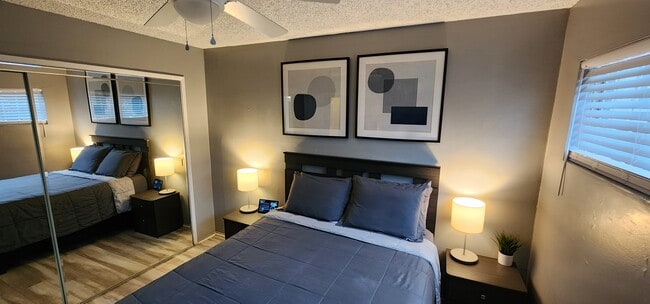 Furnishings not included