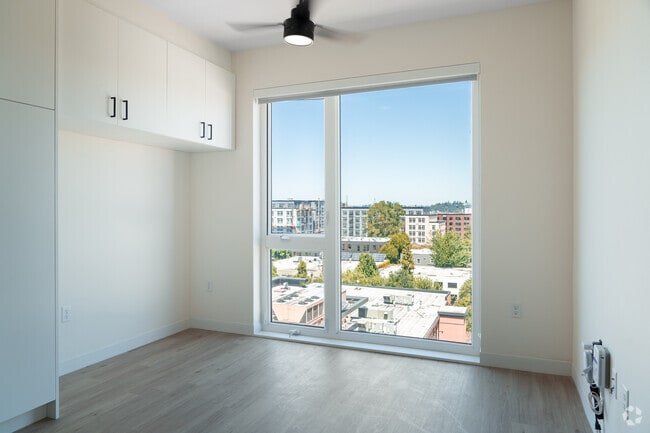 Studio A, 1BA, - 342SF - Living Room