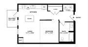 S2 Floor plan W Dimensions