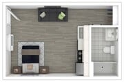 Furnished Large Studio