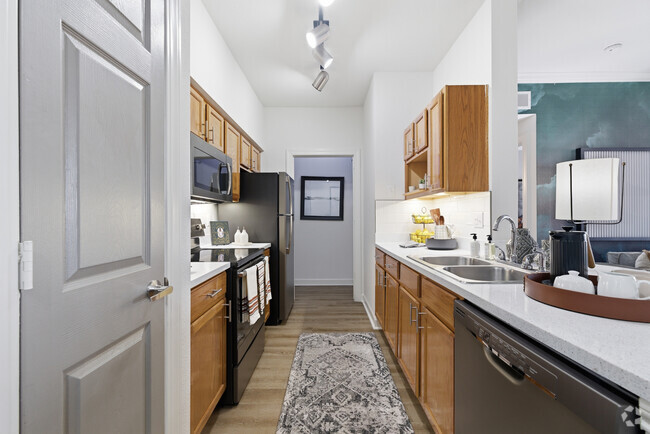 A1 1BR, 1BA - 693SF - Kitchen