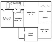 2 Bedroom Garden C