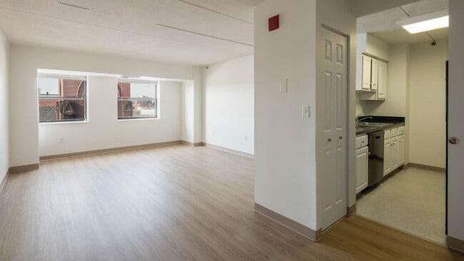 Living Room with Hard Surface Flooring