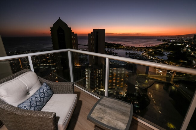 Enjoy sunsets every night - 1551 Ala Wai Blvd Unit Watermark