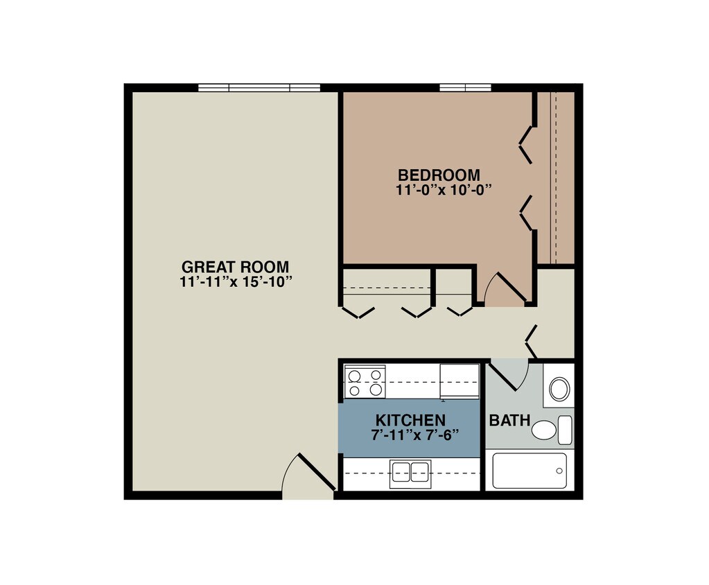 Floor Plan - 1B