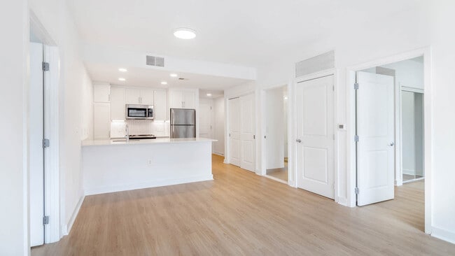Living Room with Hard Surface Flooring