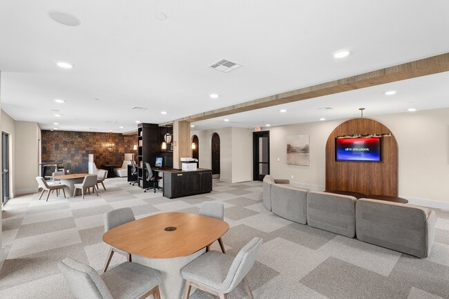 Coworking Lounge - Free professional workspace with computers and printer. Work remotely without paying for a coworking membership.