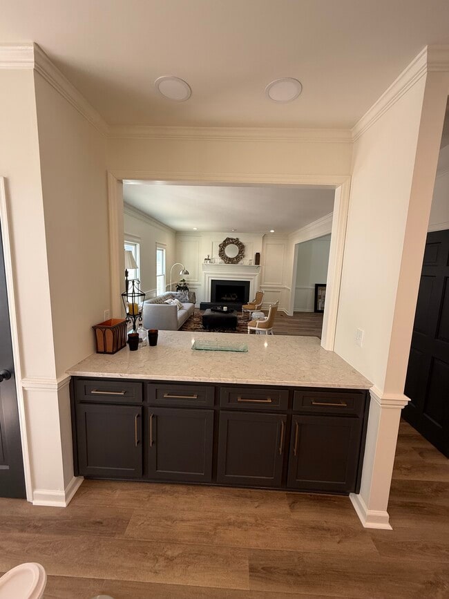 View into living area from kitchen - 117 Battery Way