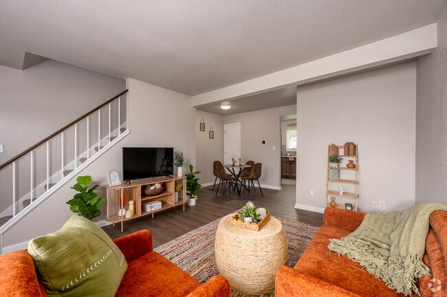 Model - 2BR, 1.5BA - 930SF - Living Room