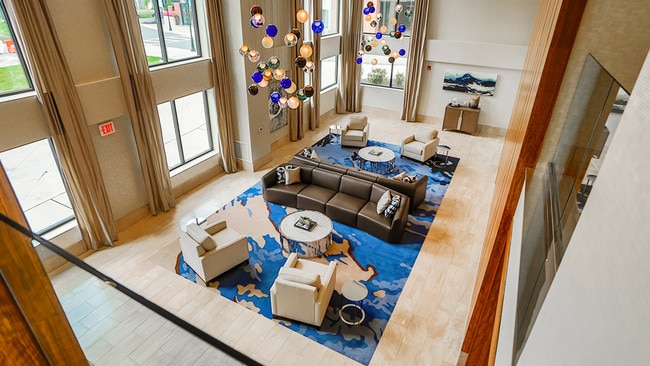Enter into this well designed resident's lounge