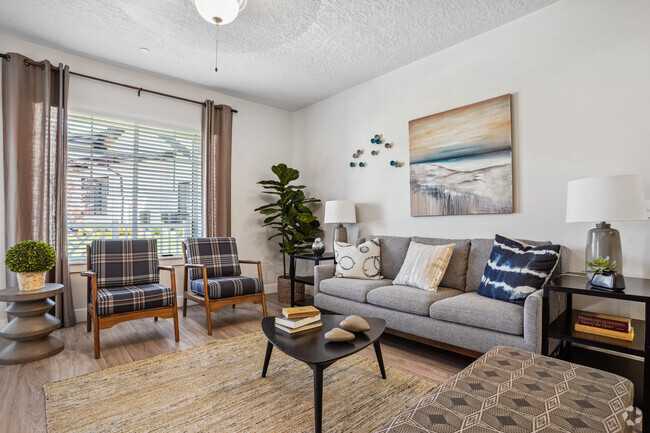 2 bedroom 2 bath living room area - Meadows at American Fork Rental