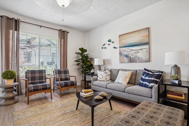 2 bedroom 2 bath living room area - Meadows at American Fork Rental