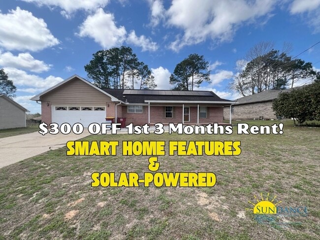 Building Photo - Smart & Solar-Powered South Crestview Home Near Duke Field & Eglin AFB