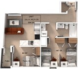 2 Bedroom | 1 Bathroom Apartment