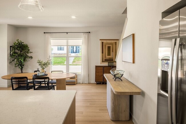 The Ascent townhome, model home