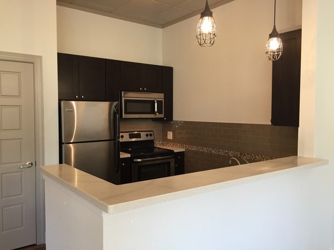 Glass tile backsplashes