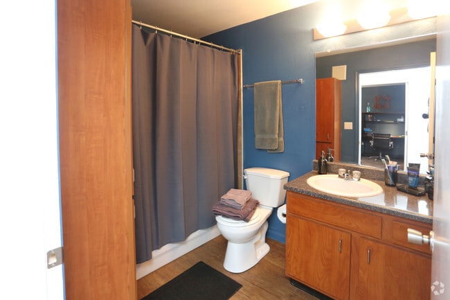 3BR 3BA (Town House)- Bathroom - The Scarlet