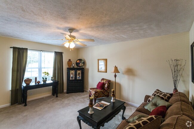 2br,2.5ba-1200-Living Room - Hamlet Square Townhomes