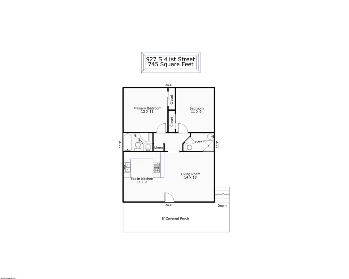 Photo - 2 Bed 2 Bath with 2 car Garage Located in Midtown