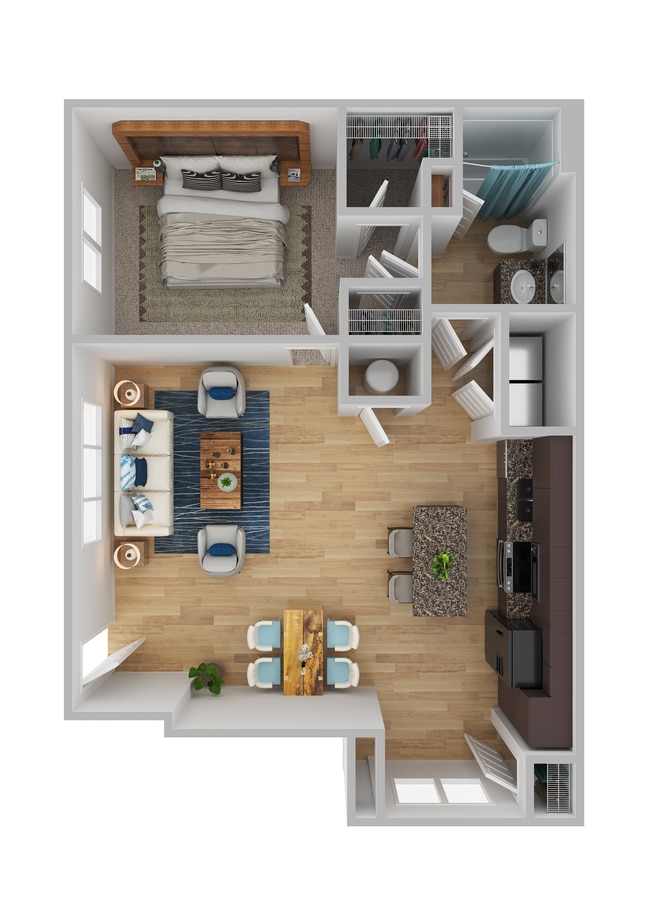 A2_1Bed_1Bath_816 Sq Ft