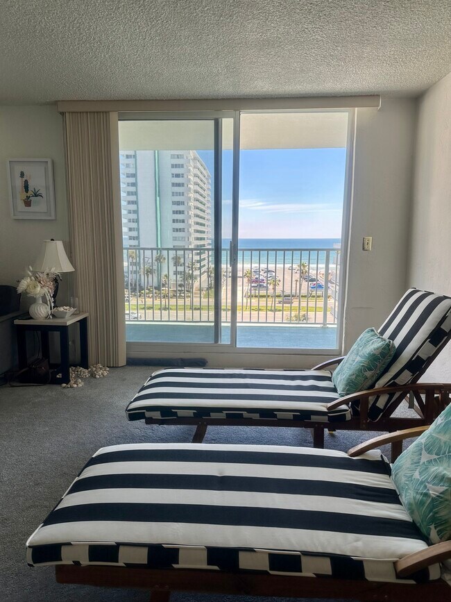 View from living area - 2727 N atlantic Ave Unit 704