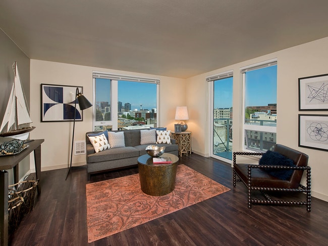Wood-look flooring in living spaces