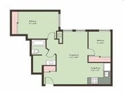 2BR/1BA