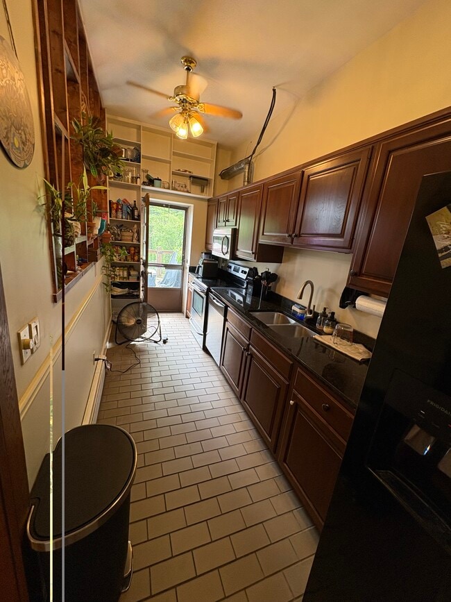 Galley Kitchen - 342 Hudson Ave Unit #1